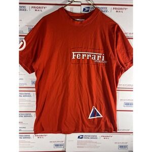 Ferrari Gear F1 Formula 1 Auto Racing t-shirt size XL Pre Owned Red